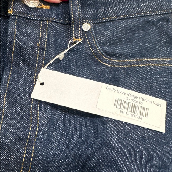 EB Denim Dark Blue Dario Extra Baggy Havana Night - Picture 4 of 6